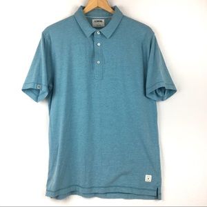 🏌🏽‍♂️Linksoul Blue Polo Medium